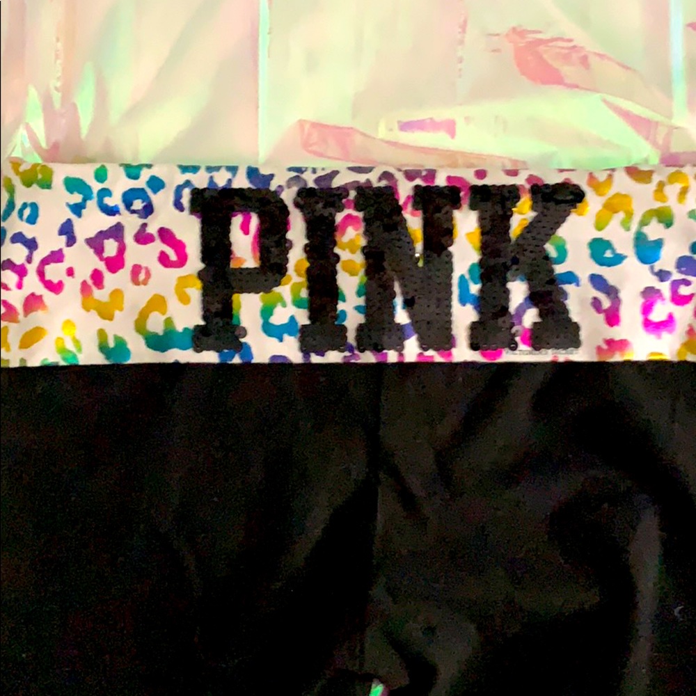 On Hold PINK VS leggings